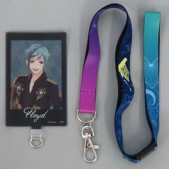 【中古】携帯サプライ フロイド・リーチ フォンタブ＆ストラップセット 「ディズニー ツイステッドワンダーランド 3D Magical Live -Blazing Jewel-」