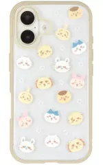 【中古】携帯ジャケット・カバー 総柄 llllfit Clear iPhone16 対応ケース 「ちいかわ なんかちいさくてかわいいやつ」のサムネイル