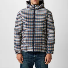 アクアスキュータム メンズ アウター ジャケット・ブルゾン ジャケット AQUASCUTUM Checked Puffer Jacket Check チェックのサムネイル
