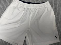 新品未使用】RALPH LAUREN トラベラー ショーツ 白 S - メルカリ