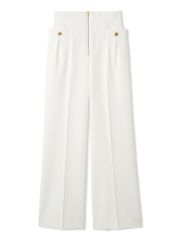 Brand New [Snidel] Marine Wide Pants SWFP261227 Women's IVR 1