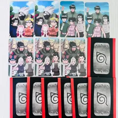 NARUTO -ナルト- スパオ ポップアップ 特典 トレカ 7 半 カカシ班 アクスタ麻斑 ガイバンのサムネイル