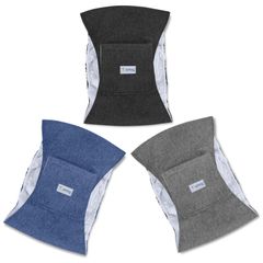 新品 Teamoy マナーベルト 犬用 ３点セット メッシュ裏地 防水加工生地 ウェストサイズ調整可能 マーキング防止 介護用 お漏らし対策 オス 男の子(LLLブラック+グレー+ブルー)