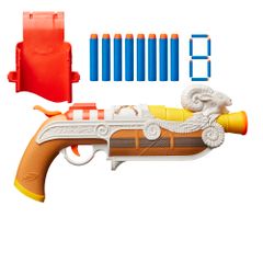 新品 ハズブロ（Hasbro）ナーフ NETFLIX ワンピース ゴーイング・メリー号 ブラスター 、クリップオン・ホルスター、ナーフエリートダーツ8本付属、Netflxドラマシリーズ、子供向けおもちゃ＆ギフト、対象年齢8才以上 G2979 正規品