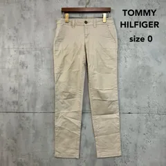 TOMMY HILFIGER トミーヒルフィガー チノパンツ 0 ベージュ シンプル カジュアル ベーシック 定番 ストレート ボトムス 普段着 お出かけ オフィスコーデ 無地 合わせやすい 履きやすい 大人スタイル おしゃれ ★ ■◇ ◇■のサムネイル