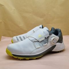 美品人気adidas IH2203ゴルフシューズ BOA ホワイト レッド27 - メルカリ