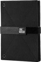 新品 OneTigris ワッペンベース パッチマット フック＆ループ パッチ ブック 壁掛け ホビー収納用 (パッチパネルーブラック)のサムネイル