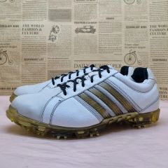 adidas POWERBAND 4.0 WDゴルフシューズ ホワイト ブラック - メルカリ