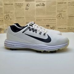 最高級 美品 NIKE ルナ クレイトン ゴルフシューズ 26.0 本革 レザー