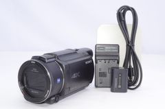 SONY FDR-AX60 ソニー 4Kビデオカメラバッテリー2個付☆動作確認済