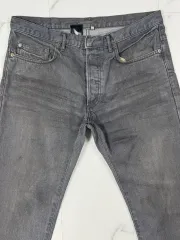 Dior Homme 07 nevigate기 ウィスカー ウォッシュド コーティング グレーデニムのサムネイル