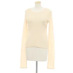 【中古】イッセイミヤケ ISSEY MIYAKE 2024年春夏 コットン系 長袖 カットソー ライトベージュ【サイズ表記なし（L位）】【レディース】のサムネイル