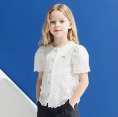 ダックス キッズ レース ブラウス 15歳のサムネイル