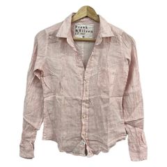 極美品❤️フランクアンドアイリーンBARRYコットンガーゼシャツピンクゆったり 極美品【Frank & Eileen 】Barry コットンガーゼシャツ/透け感 - メルカリ