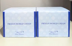 ホワイトディアマンテ　ジェルクリーム　フローズンワールド　クリーム　フェイス ホワイトディアマンテ ジェルクリーム フローズンワールド クリーム