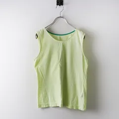 パラスパレス Pal'las Palace コットン タンクトップ 0 イエロー／トップス ノースリーブ カットソー【2400015014524】のサムネイル