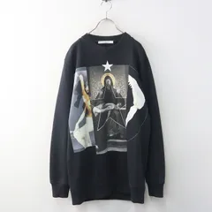 美品 JPタグ 2015AW GIVENCHY Maria Print Sweat XS black┃ジバンシィ マリアプリント オーバーサイズ スウェット//【2400015037523】のサムネイル