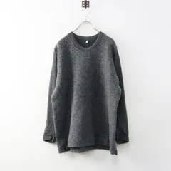 フィルマム FIRMUM ウール パイルボアニット Uネック ロングスリーブ XS｜グレー トップス クルーネック【2400015001593】のサムネイル