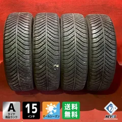 中古オールシーズンタイヤ【195/65R15 GOODYEAR Vector 4Season】 4本SETのサムネイル