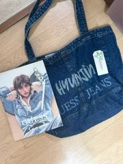 GUESS ヒョンジン デニムバッグ 韓国限定 POPUP スキズ C281 - メルカリ