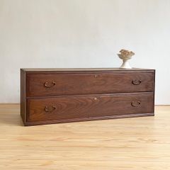 木製 ローボード 収納棚 古家具 ビンテージ アンティーク レトロ