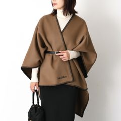 Max Mara SERRA ブローチ付きケープ 新品 - メルカリ