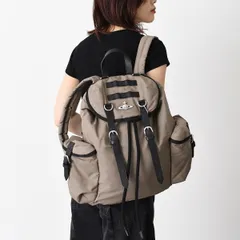 Vivienne Westwood ヴィヴィアン ウエストウッド リュック バックパック HIGHLAND BACKPACK 43010072U W001Y レディース カーキ バックパック A4収納可 大容量のサムネイル