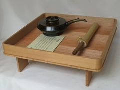 ほぼ未使用 茶道具 七事式 花所望セット 花台 花水注 小刀花寄せ 廻り