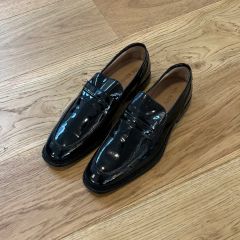 SAINT LAURENT PARIS 22AWパテントレザー ローファー - メルカリ