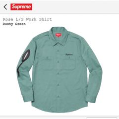 Supreme Rose L/S Work Shirt DustyGreen - メルカリ