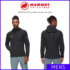 【新品・未使用】 スリッポン メンズ MAMMUT マムート グラナイト ソフトシェル フーデッド ジャケット アジアンフィット グラナイト アウター マウンテンパーカー おしゃれ かっこいい 0001(black) ブラック 黒 MMT-1011-00323のサムネイル