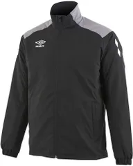 アンブロ umbro サッカー インシュレーションジャケット メンズ アウター フルジップ ウインドブレーカー 防風 はっ水 保温 防寒 中わた フットボール 部活 練習 トレーニング チーム  UAA4120B BLK ブラックのサムネイル