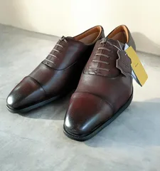 【新品未使用品】PATRICK COX 本革 ビジネスシューズ　ビブラムソール　ストレートチップ　386010 24.5cm 25.0cmのサムネイル