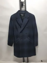 A.P.C. アーペーセー ダブル コート ネイビー CHECKのサムネイル