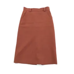 【美品】URBAN RESEARCH ROSSO アーバンリサーチロッソ ボンディングスカート テラコッタカラー Mサイズ相当のサムネイル