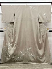 沖縄県無形文化財指定 伝統工芸品 琉球紅型 九寸名古屋帯 正絹 Q1161