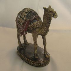 ラクダの置物 レザー製 インテリア - メルカリ