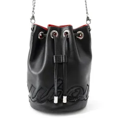 クリスチャン・ルブタン ショルダーバッグ マリー ジェーン バケットバッグ レザー Christian Louboutin バッグ 黒のサムネイル