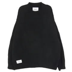 WTAPS ダブルタップス 24AW 242MADT-KNM01 DUANE SWEATER POLY デュアン セーター ポリ ニット モック ネック ブラック系 X04【中古】のサムネイル