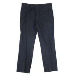 美品 ワコマリア ロロピアーナ PLEATED TROUSERS 茶ストライプM - メルカリ