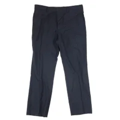 WACKO MARIA ワコマリア Loro Piana ロロピアーナ生地 FOUR SEASONS スラックスパンツ ネイビー系 M【中古】のサムネイル
