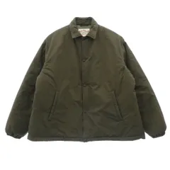 CALEE キャリー MILL CLOTH PADDED JACKET ミル クロス パデッド ジャケット カーキ系 XL【中古】のサムネイル