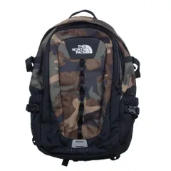 THE NORTH FACE ノースフェイス NM72202 HOT SHOT ホットショット カモフラ デイパック リュックサック バックパック カーキ系【中古】のサムネイル