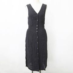 maillot マイヨ リネンサロペット ブラック マイヨ maillot リネン サロペット オーバーオール 0 ブラック /CX