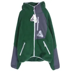 PALACE パレス THERMA FLEECE JACKET RACEY サーマ フリース ジャケット グリーン系 S【中古】のサムネイル