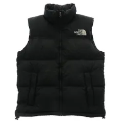 THE NORTH FACE ノースフェイス ND91843 Nuptse Vest Black ヌプシ ダウン ベスト ブラック系 ダークネイビー系 L【中古】のサムネイル