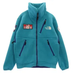 THE NORTH FACE ノースフェイス NA72235 TRANCE ANTERCTICA FLEECE JACKET トランスアンタークティカ ラバーワッペン付 ロゴ刺繍 フリース ジャケット ブルゾン ブルー系 L【中古】のサムネイル