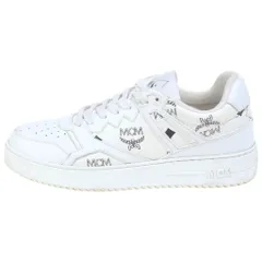 MCM (エム シー エム) Neo Terrain Sneakers ネオテレイン ロゴプリント ローカットスニーカー ホワイトのサムネイル