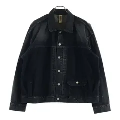 SHINYA KOZUKA (シンヤコズカ) PAINTED ORDINARY CITY JEAN JACKET ペインテッド オーディナリー シティ ジーン デニムジャケット ブラック 2601SK01Pのサムネイル
