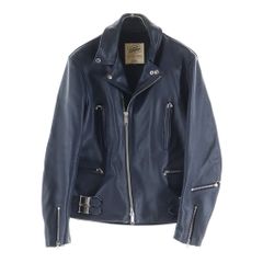 666 Leather Wearトリプルシックスサイクロンライダースイエロー40